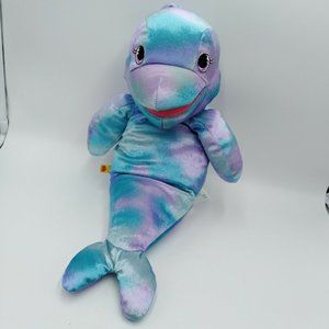 Build A Bear Sea Splash Dolphin Puppet Plush Soft